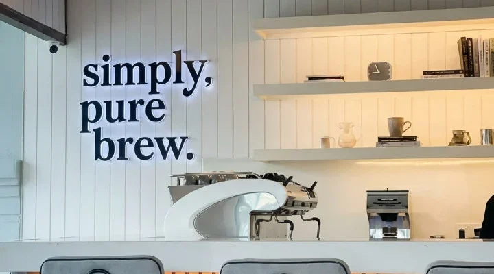 Lobby sign