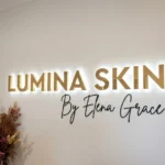 backlit letters lobby reception signs retail stores boutiques 45