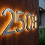 door numbers storefront channel letters retail stores boutiques 80