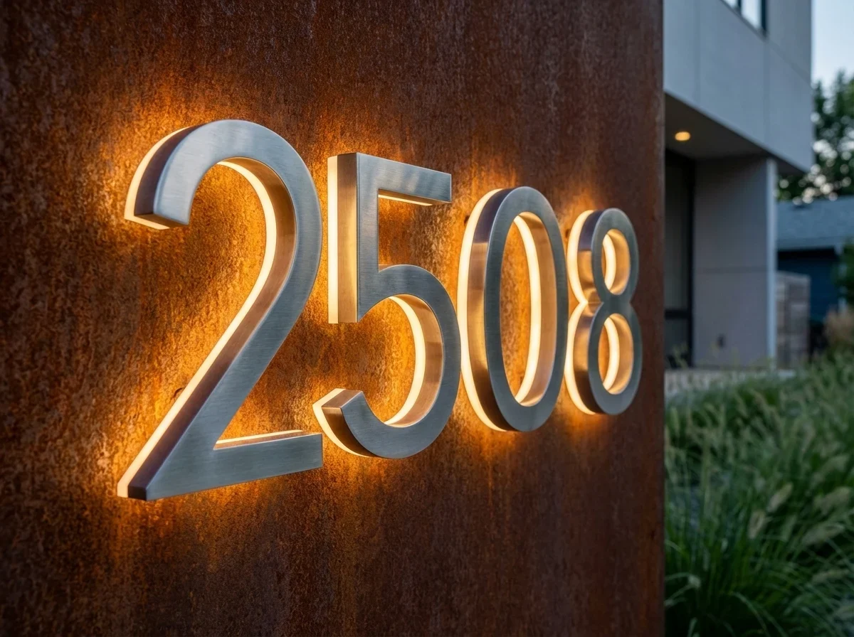 door numbers storefront channel letters retail stores boutiques 80